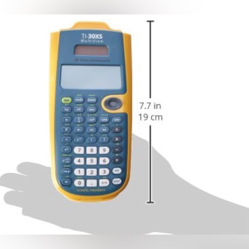 Texas Instruments TI-30XS MultiView GUC!!! Yellow - Picture 6 of 14